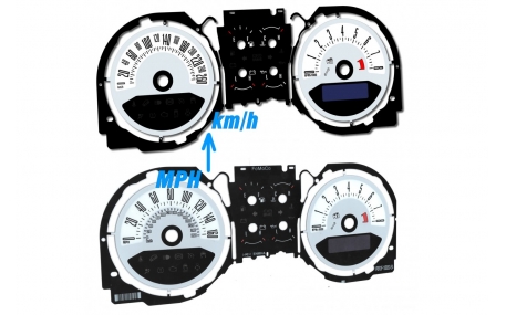 Шкалы приборов Ford Mustang