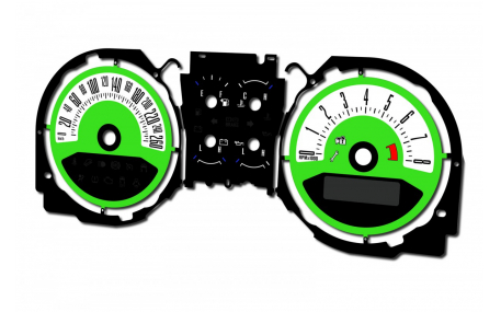 Шкалы приборов Ford Mustang