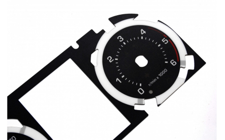 Шкалы приборов Range Rover Evoque