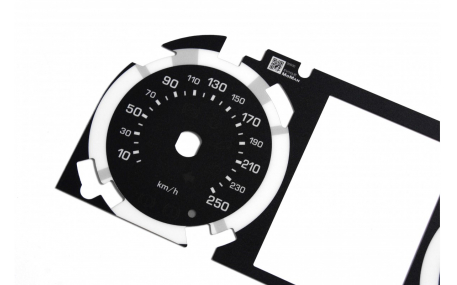 Шкалы приборов Range Rover Evoque