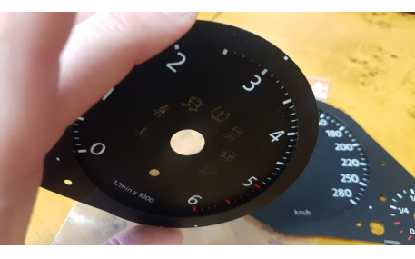 Шкалы приборов Volkswagen Touareg