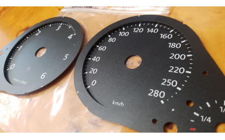 Шкалы приборов Volkswagen Touareg