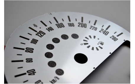 Шкалы приборов Mini Cooper