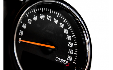 Шкалы приборов Mini Cooper
