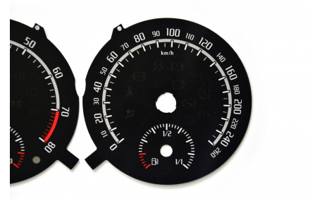 Шкалы приборов Skoda Fabia RS