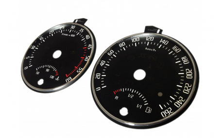 Шкалы приборов Skoda Octavia A5