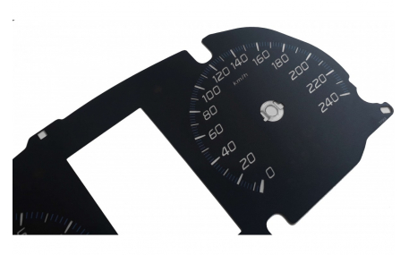 Шкалы приборов Mitsubishi Outlander