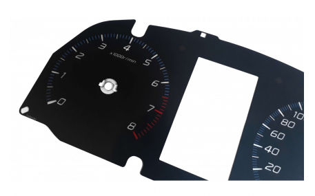 Шкалы приборов Mitsubishi Outlander