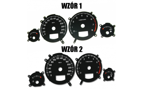 Шкалы приборов Volvo S60/V70/XC70