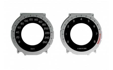 Шкалы приборов Volvo S60/V70/XC70