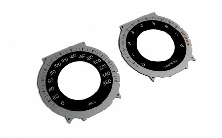 Шкалы приборов Volvo S60/V70/XC70