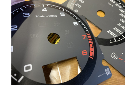 Шкалы приборов AUDI