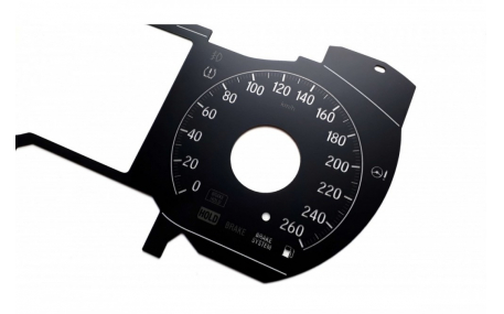 Шкалы приборов Honda Accord