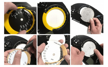 Шкалы приборов BMW 5 (F10)