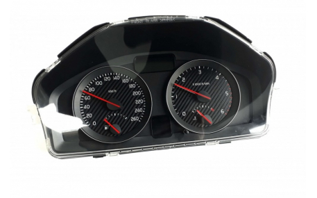 Шкалы приборов Volvo C30