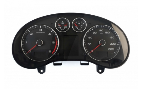 Шкалы приборов Audi A3 8P