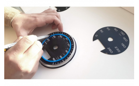 Шкалы приборов Audi A3 8P