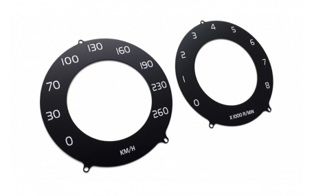 Шкалы приборов Volvo S60/V70/XC70