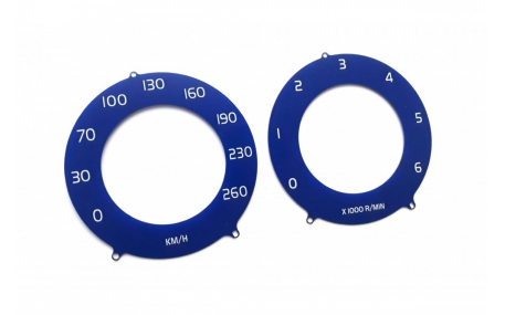 Шкалы приборов Volvo S60/V70/XC70