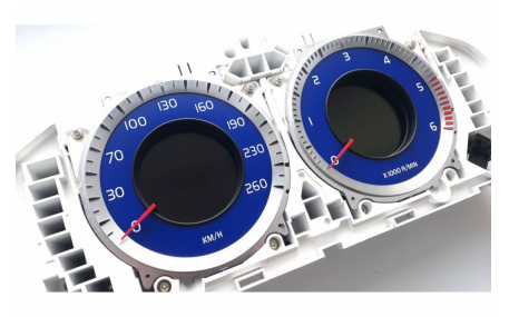 Шкалы приборов Volvo S60/V70/XC70