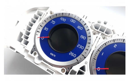 Шкалы приборов Volvo S60/V70/XC70