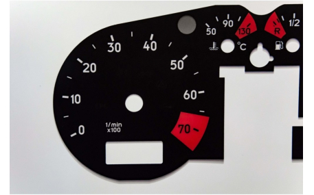 Шкалы приборов Audi TT