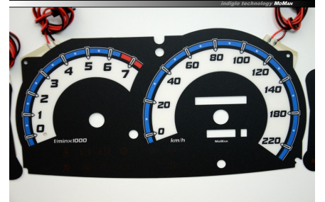 Шкалы приборов Opel Omega