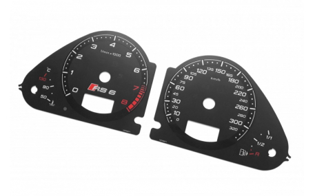 Шкалы приборов AUDI A6 C6