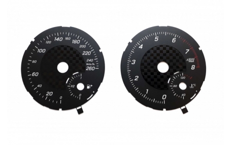 Шкалы приборов Mercedes