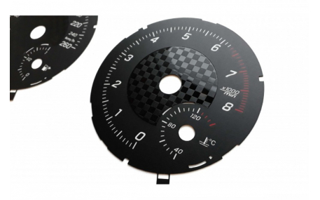 Шкалы приборов Mercedes