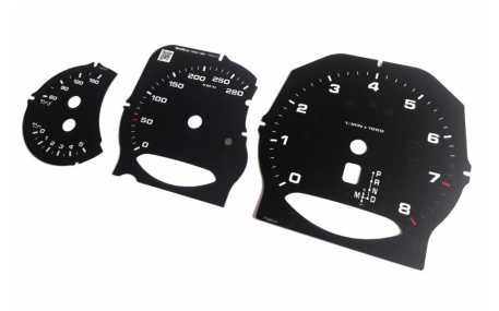 Шкалы приборов Porsche Cayenne 958