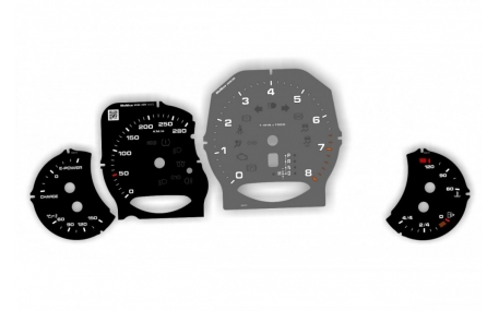 Шкалы приборов Porsche Cayenne 958