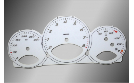 Шкалы приборов Porsche Boxter 986