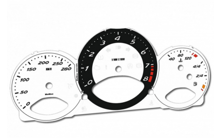 Шкалы приборов Porsche Boxter 986