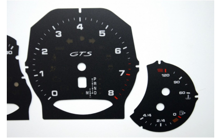 Шкалы приборов Porsche Panamera