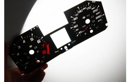 Шкалы приборов Renault Megane