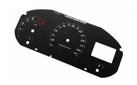 Шкалы приборов Renault Megane