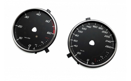 Шкалы приборов Seat Leon