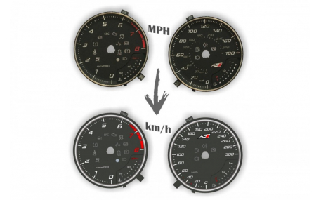 Шкалы приборов Seat Leon Cupra