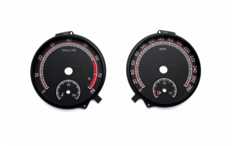 Шкалы приборов Skoda Octavia A7