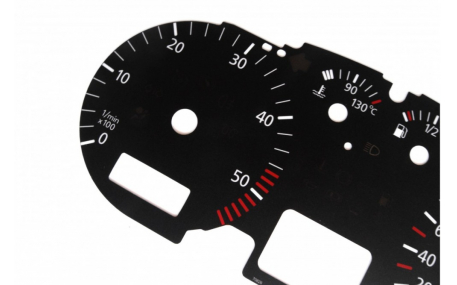 Шкалы приборов Volkswagen Golf