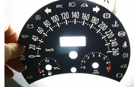 Шкалы приборов Volkswagen New Beetle