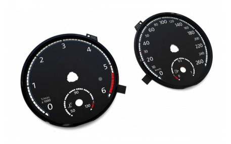 Шкалы приборов Volkswagen Passat