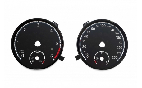 Шкалы приборов Volkswagen Passat