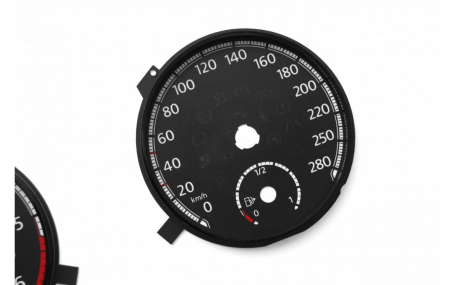 Шкалы приборов Volkswagen Scirocco