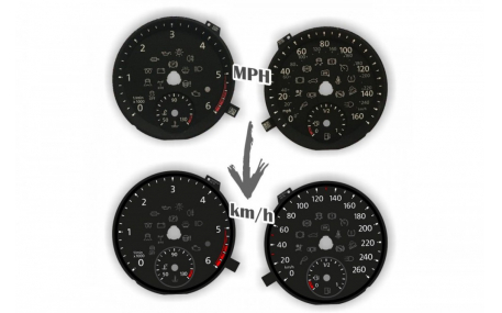 Шкалы приборов Volkswagen T6