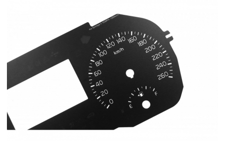 Шкалы приборов Kia Sportage