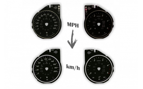 Шкалы приборов Mercedes Sprinter W907