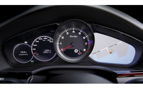 Шкалы приборов Porsche Panamera