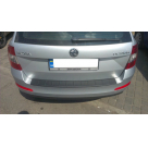 Накладка на задний бампер Skoda Octavia A7 2013-2017